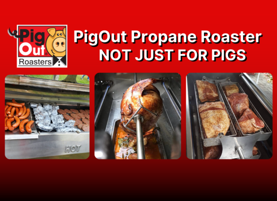 PigOut Propane Roaster - Not just For Pigs