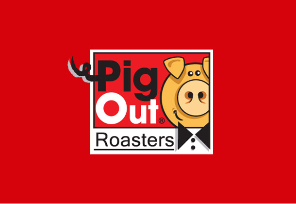 pig out roasters logo
