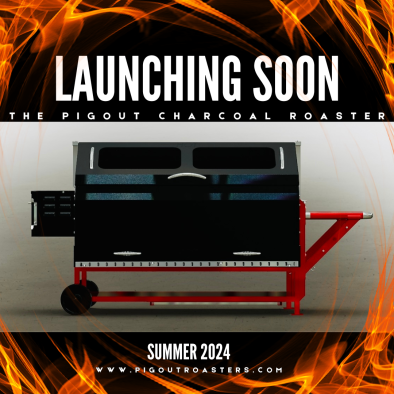 Something BIG is coming: The PigOut Charcoal Roaster